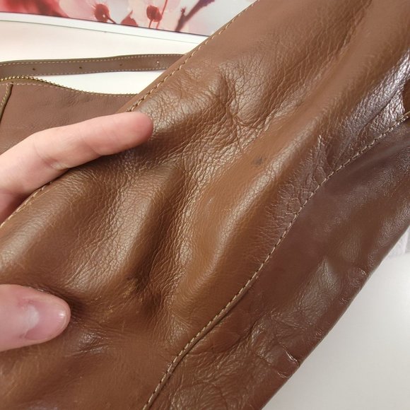 Marc by Marc Jacobs Globetrotter Wild Wild Willa Hobo Brown Bag Shoulder - Picture 10 of 12